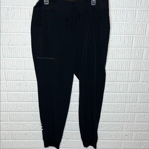 Scrub Black Jogger Pants